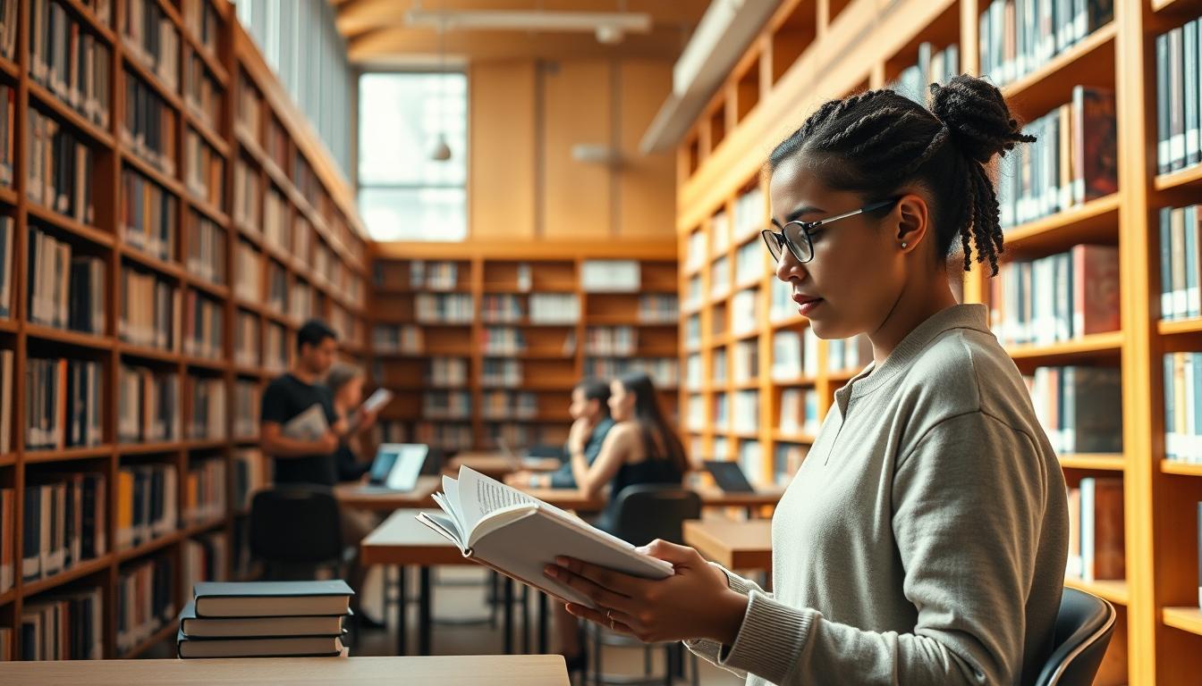 University campus and academic environment in Paris